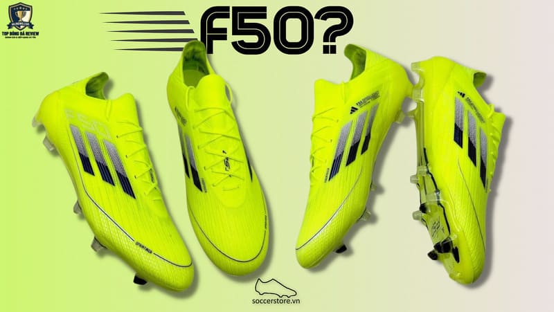 Adidas chính thức đưa dòng F50 huyền thoại quay trở lại