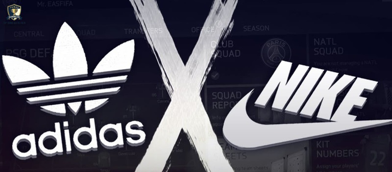 Adidas và Nike đang thống trị tuyệt đối về doanh số áo đấu bóng đá