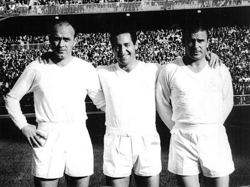 Alfredo Di Stefano, Ferenc Puskas và Paco Gento được xem là DNA của CLB