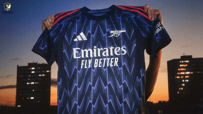 Arsenal Away (Adidas) giữ vững bản sắc riêng biệt của CLB
