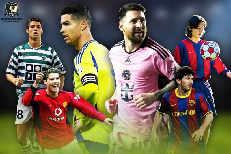 Cuộc đua bền bỉ của Lionel Messi và Cristiano Ronaldo