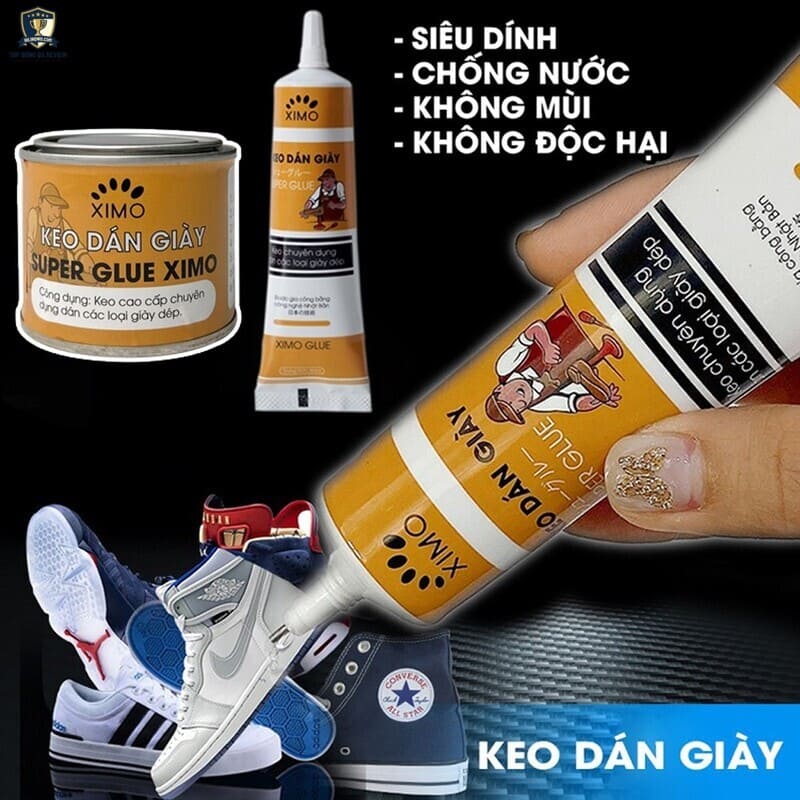 Top 10 keo dán giày tốt nhất 2026 bền bỉ và không gây ố vàng 2 Keo nhiệt Ximo KDG07 hiện dẫn đầu doanh số trên thị trường