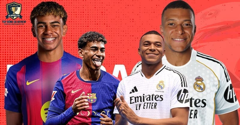 Kylian Mbappé và Lamine Yamal có thể là đối trọng
