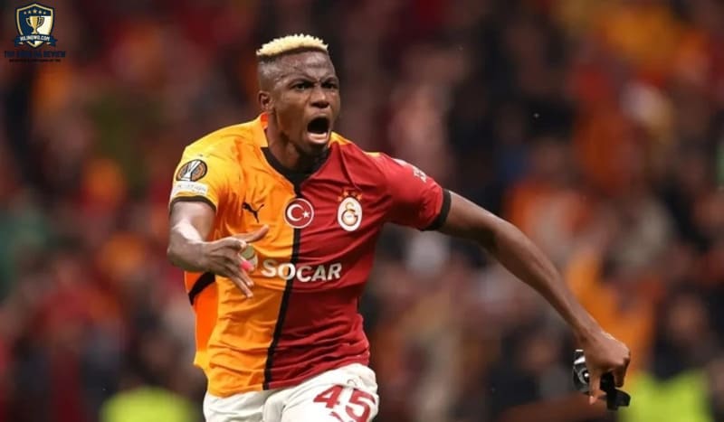 Osimhen gây ấn tượng mạnh khi hỗ trợ CLB Thổ Nhĩ Kỳ