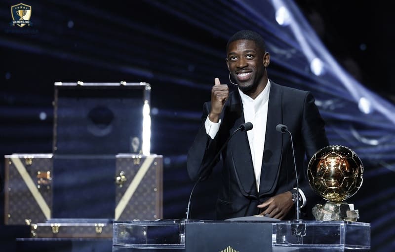 Ousmane Dembele là chủ nhân Quả bóng Vàng 2025
